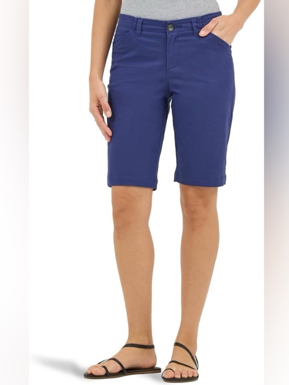 Michael Kors Bermuda Denim Shorts in Prussian Blue